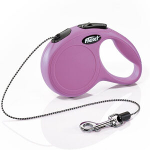 Flexi nöörrihm classic xs 3m roosa