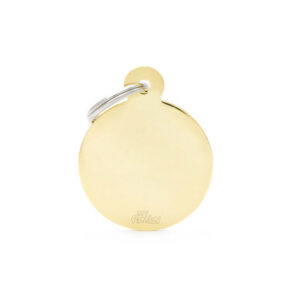 My family ripats basic rõngas suur messing kuldne