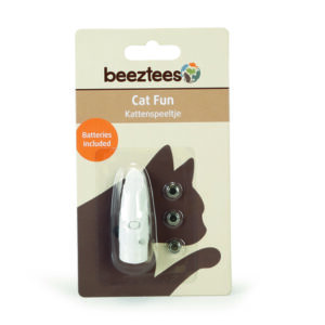 Beeztees kassi mänguasi bimo laserlamp valge