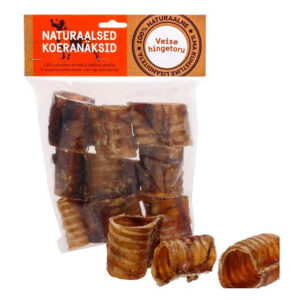Naturaalne koera maius veise hingetoru tükid 200g