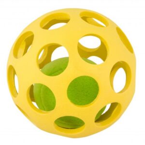 Bf koera mänguasi kummipalli sees pehme pall teaser l