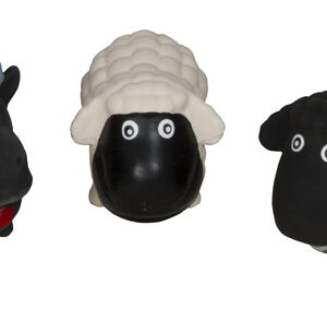 Bf koera mänguasi farmer taluloomad lateks valik