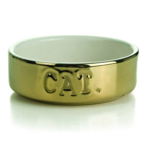 Beeztees kassi kauss gold keraamiline 11,5x4cm