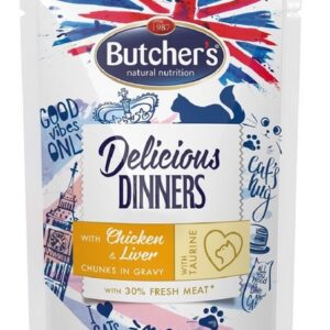 Butchers kassi einekotike delic.dinner kana/maks 100g #