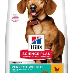 Hills koera täissööt perfect weight small&mini kana 1,5kg