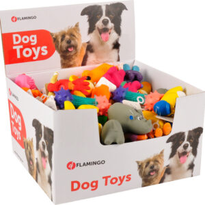 Flamingo koera mänguasi lateksist loomad displei