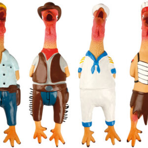 Flamingo koera mänguasi village people lateks 24cm