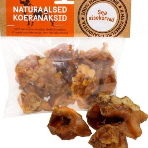 Naturaalne koera maius sea sisekõrvad 1kg