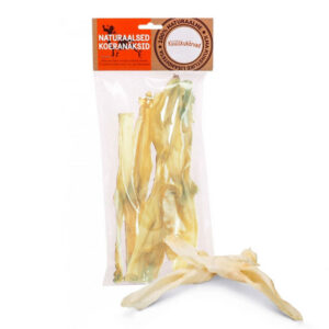 Naturaalne koera maius küüliku kõrvad valged 200g