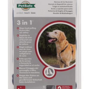Petsafe 3in1™ traksid ja auto turvarihm l must  #