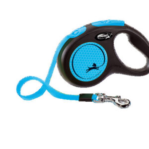 Flexi lintrihm neon s 5m sinine