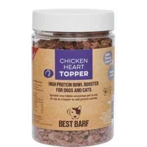 Best barf külmkuivatatud maius kana südame topper 100g
