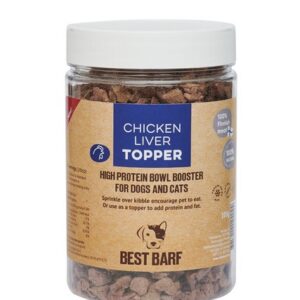 Best barf külmkuivatatud maius kana maksa topper 100g