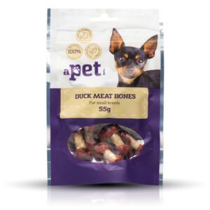 Apeti koera maius väike tõug pardilihakondid 55g