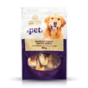 Apeti koera maius pardilihaga küülikukõrvad 90g