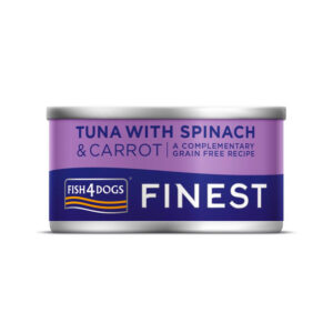 F4d koera konserv tuunikala/porgand/spinat 85g