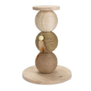 Beeztees dbl kassi kraapimispost globes 34x34x47,5cm  #