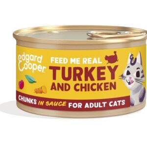 Edgard cooper kassi konserv kalkun/kana kastmes 85g n1