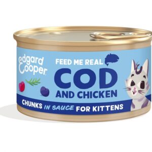 Edgard cooper kassipoja konserv tursk/kana kastmes 85g n1