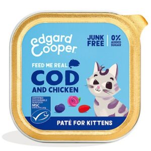 Edgard cooper kassipoja pasteet tursk/kana 85g n1