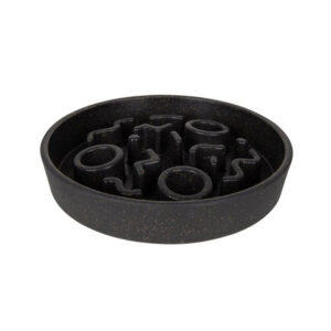 District 70 kassi kauss bamboo aeglaseks söömiseks tumehall 200ml