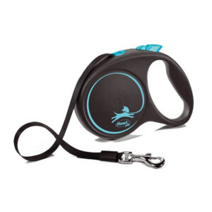 Flexi lintrihm black design s 5m sinine