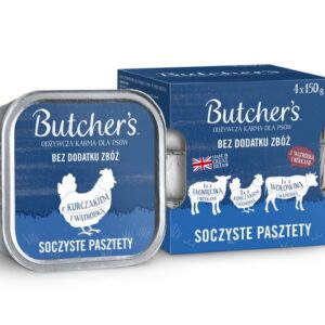 Butchers koera pasteet multip. lammas/kana/veis 150g n4