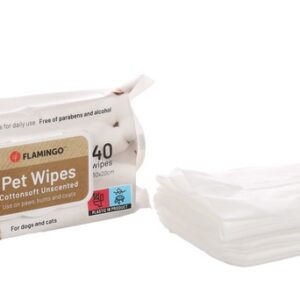 Flamingo niisked salvrätikud neutral xl 40tk