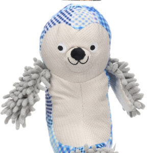 Flamingo koera mänguasi hüljes ottra 28cm sinine