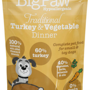 Little bigpaw koera einekotike kalkun/köögiviljad 85g n1