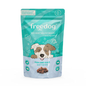 Freedog koera maius semi-moist kala/lehtkapsas 100g