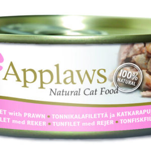 Applaws kassi konserv tuunikala/krevett 156g n1