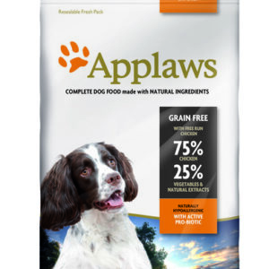 Applaws koera täissööt väike/keskm.tõug kana 2kg