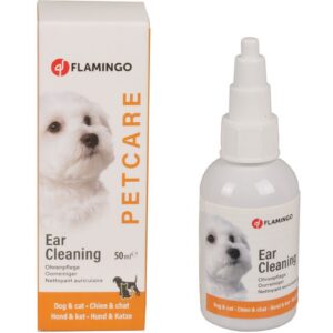 Flamingo kõrvapuhastusvahend kassile ja koerale 50ml