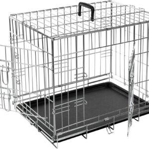 Flamingo metallpuur Keo koerale S 43x63x49cm