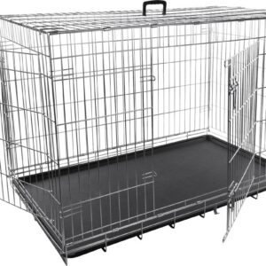 Flamingo metallpuur Keo koerale XXL 76x120x82cm