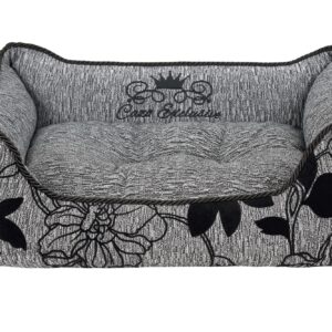 Cazo Exclusive Soft Bed Noir hall pesa koertele 75x60 cm