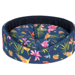 Cazo Foam Bed Cotton Flower pesa koertele 44x38 cm