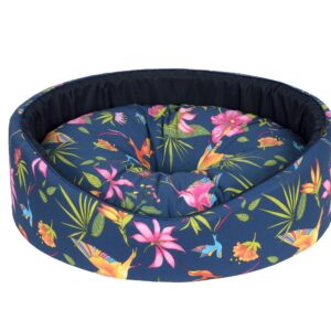 Cazo Foam Bed Cotton Flower pesa koertele 60x50 cm