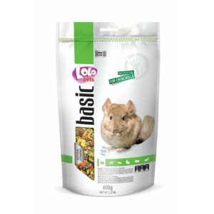LoLo Pets Foody täissööt tšintšiljadele 600g