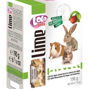 LoLo Pets mineraalkivi närilistele õunaga 190g