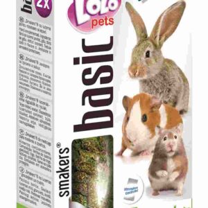 LoLo Pets Smakers maiusepulgad närilistele ja jänestele lutserniga 2tk 110g