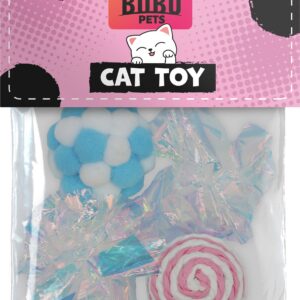 Bubu Pets erinevad pallid kassidele 4tk