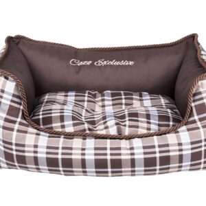 Cazo Soft Bed Scotland Line pruun pesa koertele 95x70 cm