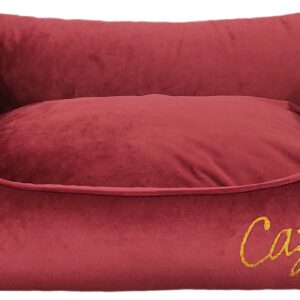 Cazo Soft Bed Milan punane pesa koertele 73x57 cm