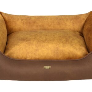 Cazo Soft Bed Velvet Gold pesa koertele 55x42 cm