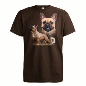 T-särk Prantsuse Bulldog suurus S