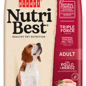 Nutribest Adult Chicken & Rice koeratoit 3kg