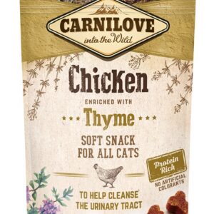 Carnilove Cat Snack Chicken Thyme närimismaiused kassile 50g