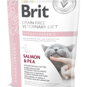 Brit Veterinary Diet Hypoallergenic erisööt kassidele 400g